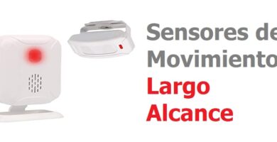 Sensores de Movimiento Largo Alcance