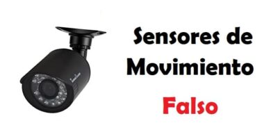 Sensores de movimiento falso