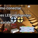 Sensor de movimiento para activación de la iluminación en escaleras y pasillos